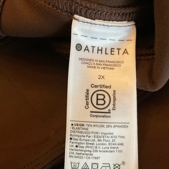 ATHLETA DELANCEY SKYLINE HIGH RISE LEGGING - Picture 4 of 7